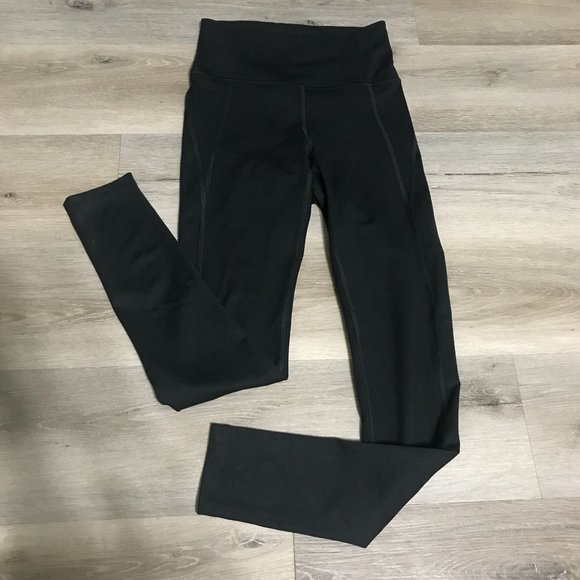 Girlfriend Collective Black High Waisted Active Lounge Leggings Size Small S - Picture 2 of 6